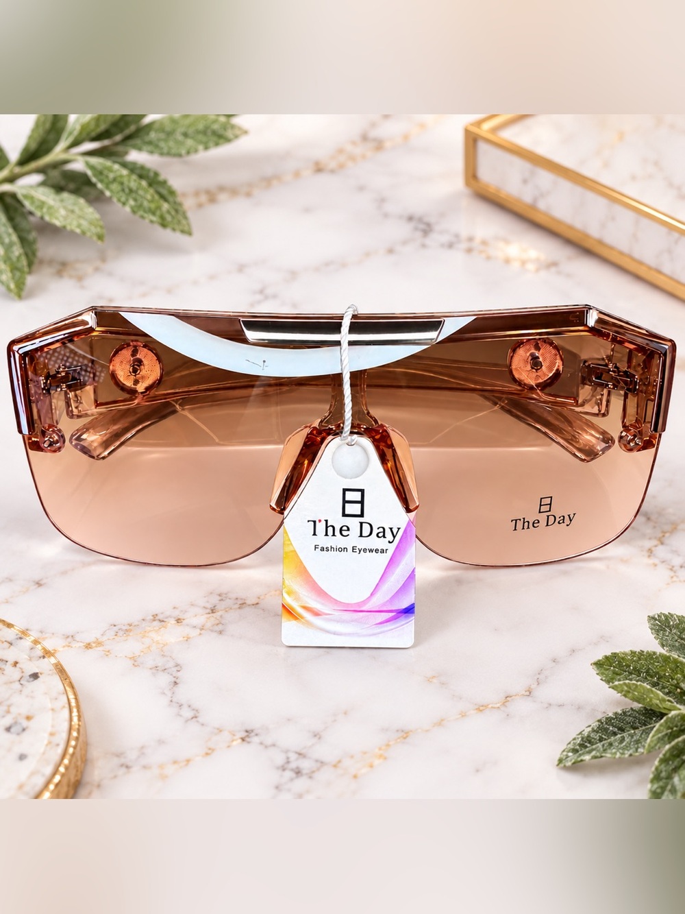 The Day Rose Gold Fashion Sunglasses